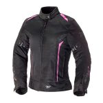 CHAQUETA DE CORDURA PARA MUJER SEVENTY/70 CHAQUETA SD-JT36 VERANO TOURING MUJER NEGRO/ROSA