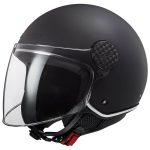 CASCO JET LS2 -OF558 SPHERE LUX II SOLID MATT BLACK-06/ NEGRO MATE