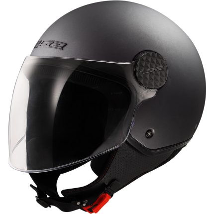 CASCO JET LS2 -OF558 SPHERE LUX II SOLID MATT TITANIUM-06/ TITANIO MATE