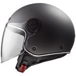 CASCO JET LS2 -OF558 SPHERE LUX II SOLID MATT TITANIUM-06/ TITANIO MATE - Imagen 2