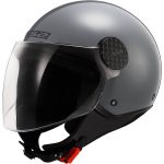 CASCO JET LS2 -OF558 SPHERE LUX II SOLID NARDO GREY-06/ NARDO GREY