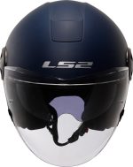 CASCO JET LS2 NUEVO- OF620 CLASSY SOLID MATT NAVY BLUE-06/ AZUL MARINO MATE - Imagen 3