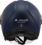 CASCO JET LS2 NUEVO- OF620 CLASSY SOLID MATT NAVY BLUE-06/ AZUL MARINO MATE - Imagen 4