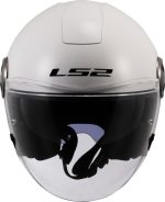 CASCO JET LS2 NUEVO- OF620 CLASSY SOLID WHITE-06/ BLANCA - Imagen 4