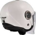 CASCO JET LS2 NUEVO- OF620 CLASSY SOLID WHITE-06/ BLANCA - Imagen 5