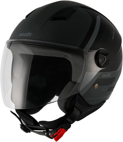 CASCO JET UNIK ASTRO NEGRO GRIS