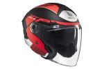 CASCO JET MT COSMO SV CRUISER B5 MATE/ ROJO NEGRO MATE /ECE 22.06. - Imagen 3