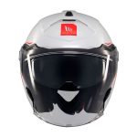 CASCO JET MT COSMO SV SOLID A0 BLANCO BRILLO/ ECE 22.06 - Imagen 4