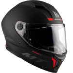 CASCO INTEGRAL HELMET MT STINGER 2 SOLID A1 MATT BLACK/ECE 22.06 - Imagen 4