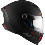 CASCO INTEGRAL HELMET MT STINGER 2 SOLID A1 MATT BLACK/ECE 22.06 - Imagen 5
