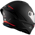 CASCO INTEGRAL HELMET MT STINGER 2 SOLID A1 MATT BLACK/ECE 22.06 - Imagen 6