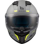 CASCO INTEGRAL HELMET MT STINGER 2 SOLID A12 GRIS BRILLO/ECE 22.06 - Imagen 3