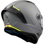CASCO INTEGRAL HELMET MT STINGER 2 SOLID A12 GRIS BRILLO/ECE 22.06 - Imagen 6