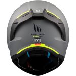 CASCO INTEGRAL HELMET MT STINGER 2 SOLID A12 GRIS BRILLO/ECE 22.06 - Imagen 7