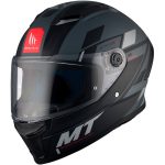 CASCO INTEGRAL HELMET MT STINGER 2 ZIVZE C2 MATT/ NEGRO GRIS /ECE 22.06