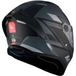 CASCO INTEGRAL HELMET MT STINGER 2 ZIVZE C2 MATT/ NEGRO GRIS /ECE 22.06 - Imagen 6