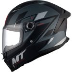CASCO INTEGRAL HELMET MT STINGER 2 ZIVZE C2 MATT/ NEGRO GRIS /ECE 22.06 - Imagen 2