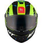 CASCO INTEGRAL HELMET MT STINGER 2 ZIVZE C3 MATT FLUOR/ NEGRO AMARILLO /ECE 22.06 - Imagen 3