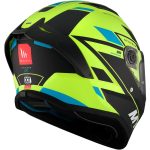CASCO INTEGRAL HELMET MT STINGER 2 ZIVZE C3 MATT FLUOR/ NEGRO AMARILLO /ECE 22.06 - Imagen 6