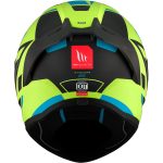 CASCO INTEGRAL HELMET MT STINGER 2 ZIVZE C3 MATT FLUOR/ NEGRO AMARILLO /ECE 22.06 - Imagen 7