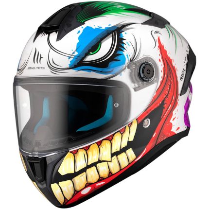 CASCO INTEGRAL HELMET MT TARGO S JOKE A5 BRILLO/ MULTICOLOR /ECE 22.06
