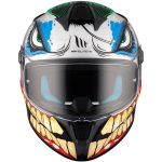 CASCO INTEGRAL HELMET MT TARGO S JOKE A5 BRILLO/ MULTICOLOR /ECE 22.06 - Imagen 3