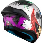 CASCO INTEGRAL HELMET MT TARGO S JOKE A5 BRILLO/ MULTICOLOR /ECE 22.06 - Imagen 6