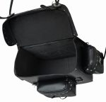 BAUL RESPALDO DE CUERO 3-4MM RÍGIDO CON RULO DESMONTABLE PARA MOTO CUSTOM ADVENTURE PACK - Imagen 5