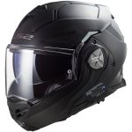 CASCO MODULAR LS2-FF901 ADVANT X SOLID MATT BLACK-ECE 22.06. NEGRO MATE + INTERCOM 4X CARDO