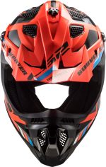 CASCO DE MOTO CROSS LS2 -MX700 SUBVERTER STOMP FLUO ORANGE BLACK-ECE 22.06 NARANJA NEGRO - Imagen 4