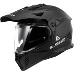 CASCO DE MOTO TRAIL LS2 -MX702 PIONEER II MATT BLACK-ECE 22.06 NEGRO MATE