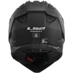 CASCO DE MOTO TRAIL LS2 -MX702 PIONEER II MATT BLACK-ECE 22.06 NEGRO MATE - Imagen 3
