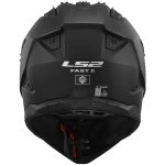CASCO DE MOTO CROSS LS2 -MX708 FAST II SOLID MATT BLACK-ECE 22.06 NEGRO MATE - Imagen 4