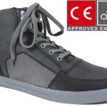 BOTAS DE MOTO HARISSON APACHE GRIS NEGRO URBAN UNISEX PARA VERANO PERFORADO CON PROTECCIONES CE
