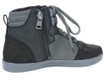 BOTAS DE MOTO HARISSON APACHE GRIS NEGRO URBAN UNISEX PARA VERANO PERFORADO CON PROTECCIONES CE - Imagen 2