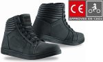 BOTAS DE MOTO JEREZ II NEGRO VINTAGE MATT URBAN UNISEX CON PROTECCIONES CE