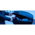 KAPPA BAÚL-MALETA TRASERA KAPPA K4900NN MONOKEY 49LTS. NEGRO CON EMBELLECEDOR NEGRO - Imagen 2