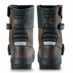 BOTAS DE MOTO MISANO MARRON MEDIACAÑA ADVENTURE TOURING EN PIEL CON PROTECCIONES CE - Imagen 2