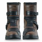 BOTAS DE MOTO MISANO MARRON MEDIACAÑA ADVENTURE TOURING EN PIEL CON PROTECCIONES CE - Imagen 3