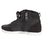 BOTAS DE MOTO HARISSON APACHE NEGRO URBAN UNISEX PARA VERANO PERFORADO CON PROTECCIONES CE - Imagen 2