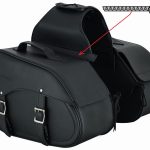 ALFORJAS DE MOTO LATERALES RIGIDAS, REFORZADAS DE PIEL SINTETICA, INTERIOR FORRADO ROAD/ RANGER POLIPIEL 2 X 24 LIROS