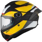 CASCO INTEGRAL HELMET MT TARGO S KAY B3 MATE NEGRO AMARILLO /ECE 22.06 - Imagen 2