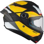 CASCO INTEGRAL HELMET MT TARGO S KAY B3 MATE NEGRO AMARILLO /ECE 22.06 - Imagen 5