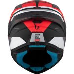 CASCO INTEGRAL HELMET MT TARGO S KAY B5 MATE ROJO BLANCO NEGRO /ECE 22.06 - Imagen 7