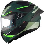 CASCO INTEGRAL HELMET MT TARGO S KAY C6 MATE NEGRO VERDE /ECE 22.06 - Imagen 3