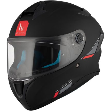 CASCO INTEGRAL HELMET MT TARGO S SOLID A1 NEGRO MATE /ECE 22.06