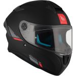 CASCO INTEGRAL HELMET MT TARGO S SOLID A1 NEGRO MATE /ECE 22.06 - Imagen 3
