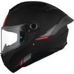CASCO INTEGRAL HELMET MT TARGO S SOLID A1 NEGRO MATE /ECE 22.06 - Imagen 2