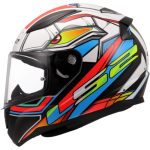 CASCO INTEGRAL LS2-FF353 RAPID II XDRON WHITE NEON ORANGE/ NARANJA NEÓN BLANCO -06 ECE 22.06 - Imagen 3