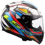 CASCO INTEGRAL LS2-FF353 RAPID II XDRON WHITE NEON ORANGE/ NARANJA NEÓN BLANCO -06 ECE 22.06 - Imagen 4